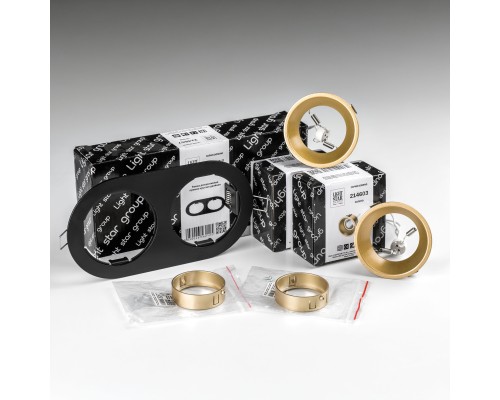 Комплект со светильником Domino Lightstar D6570303GMOD