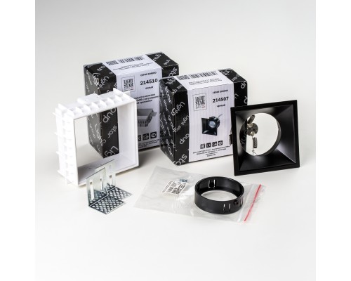 Комплект со светильником Domino Lightstar G214507BMOD