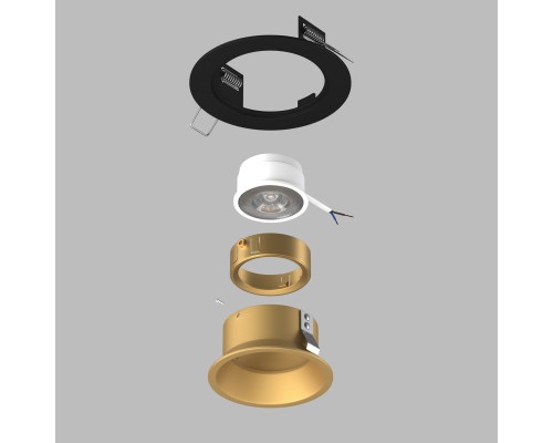 Комплект со светильником Domino Lightstar D61703GMOD