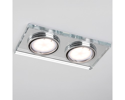 Светильник точечный встраиваемый декоративный под заменяемые галогенные или LED лампы Rifle Lightstar 002544