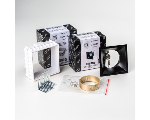 Комплект со светильником Domino Lightstar G214507GMOD