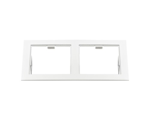 Рамка Lightstar DOMINO Double QUADRO 214526 MR16 БЕЛЫЙ