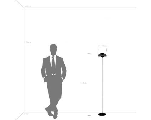 Торшер Acrile Lightstar 738773