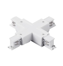 Соединение крестовое с подводом питания к треку 5040xx-(F)/(R) Quattro Lightstar 504146-FR