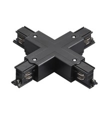 Соединение крестовое с подводом питания к треку 5040xx-(F)/(R) Quattro Lightstar 504147-FR