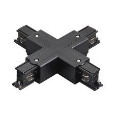 Соединение крестовое с подводом питания к треку 5040xx-(F)/(R) Quattro Lightstar 504147-FR
