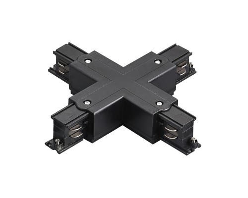 Соединение крестовое с подводом питания к треку 5040xx-(F)/(R) Quattro Lightstar 504147-FR