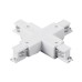 Соединение крестовое с подводом питания к треку 5040xx-(F)/(R) Quattro Lightstar 504146-FR