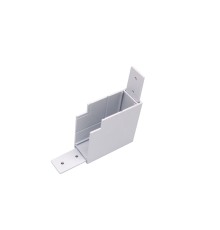 Соединитель PRO L-образный вертикальный Teta Lightstar 505136-ALU