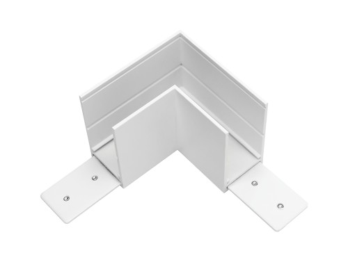 Соединитель PRO L-образный горизонтальный Teta Lightstar 505126-ALU