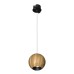 Подвесной (встраиваемый) светодиодный светильник Ledron SPACE R130 Basic Wooden Black