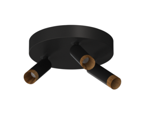 Накладной светодиодный светильник Ledron SAGITONY R3 S40 Wooden Black 4000K