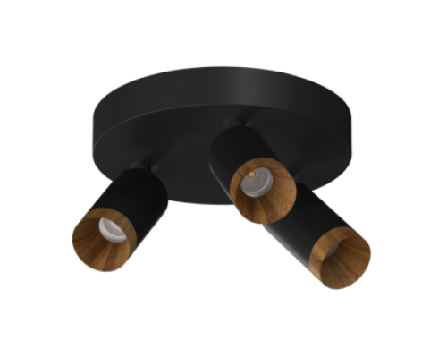 Накладной светодиодный светильник Ledron SAGITONY R3 S60 Wooden Black 4000K