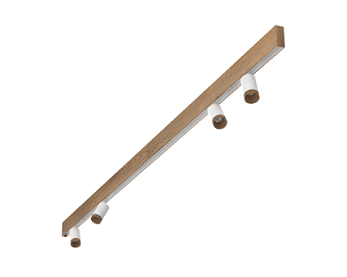 Магнитный трек Ledron АВД-5356-2500 Wooden White