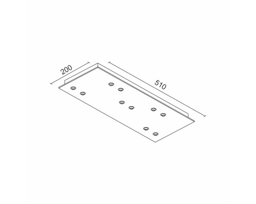 Основание Ledron 510*20-10 White