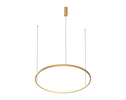 Подвесной светодиодный светильник LED ROUND R600 Brushed Gold