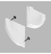 Комплект заглушек для углового профиля 3030-Z White