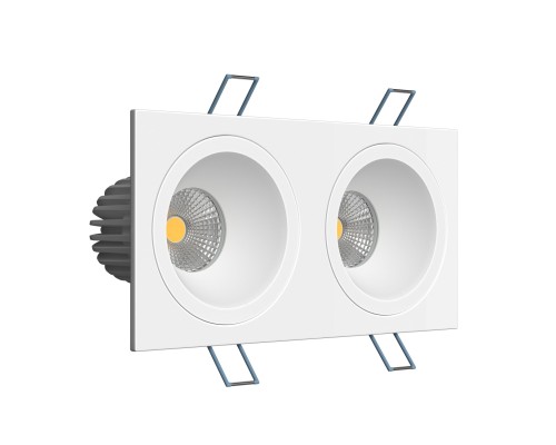 Встраиваемый светодиодный светильник Ledron LH07H-R SQ2 White 4000K TRIAC