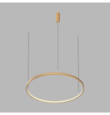 Подвесной светодиодный светильник LED ROUND R600 Brushed Gold