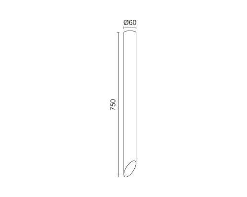 Накладной светодиодный светильник Ledron SLC78008-7W-75 White