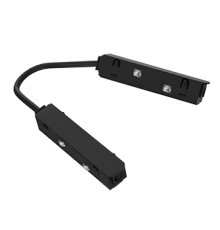 Коннектор угловой (гибкий) для магнитной системы TSM-LFH Black