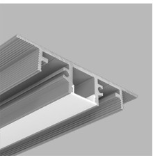 Встраиваемый профиль под шпаклевку Ledron АВД-7700 Alum