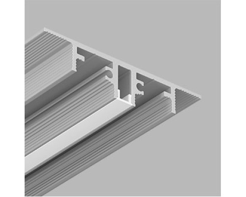 Встраиваемый профиль под шпаклевку Ledron АВД-7712 Alum