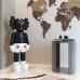 Дизайнерская статуэтка копилка KAWS Companion синий