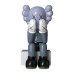 Дизайнерская статуэтка копилка KAWS синий