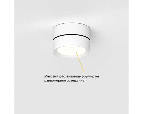 Накладной светодиодный светильник Ledron BARREL MINI White TRIAC