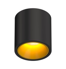 Накладной светодиодный светильник Ledron RINBOK Black-Gold 4000K