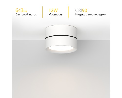 Накладной светодиодный светильник Ledron BARREL MINI White TRIAC