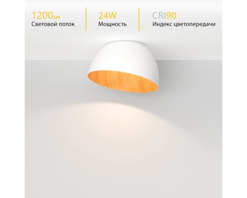 Накладной светодиодный светильник GLOW D350