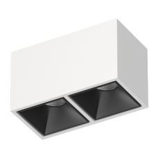 Накладной светодиодный светильник Ledron KUBING 2 White-Black 4000K
