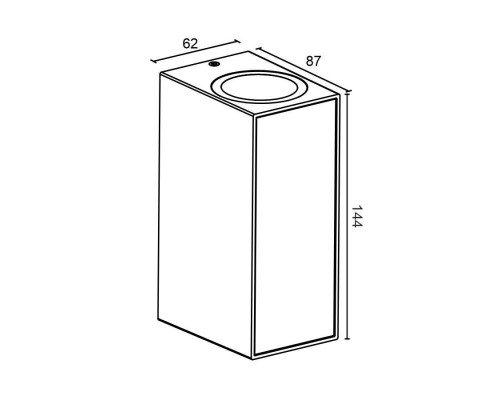 Настенный светодиодный светильник Ledron TIMBER Bra LED
