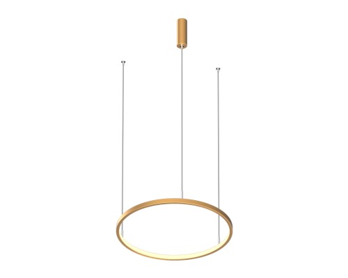 Подвесной светодиодный светильник LED ROUND R400 Brushed Gold