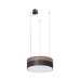 Подвесной светодиодный светильник ORIEL Wood Basic 30W 3000K Black