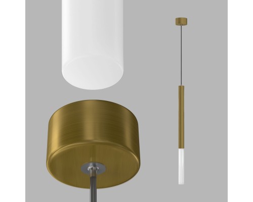 Подвесной светодиодный светильник Ledron MH-1001 Gold