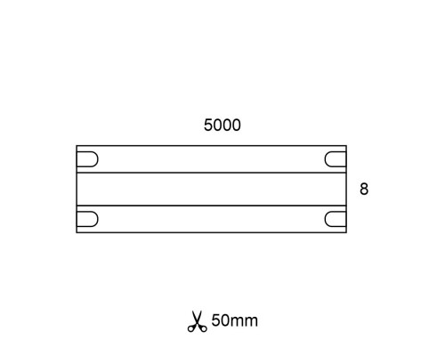 Светодиодная лента Ledron DRF624 3000K