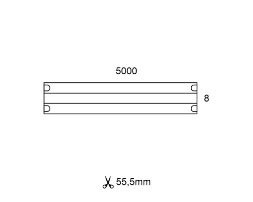 Светодиодная лента Ledron DF8240 3000K