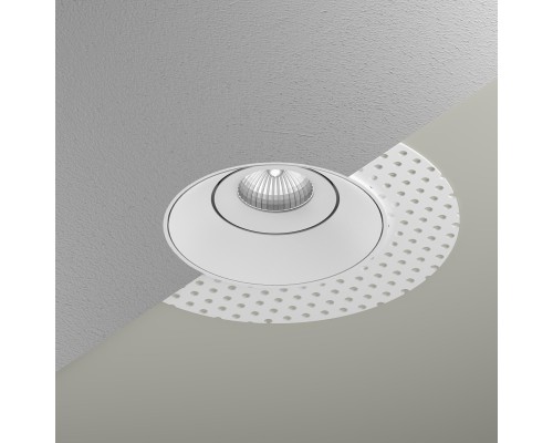 Встраиваемый поворотный светильник под сменную лампу Ledron AO1501036 White