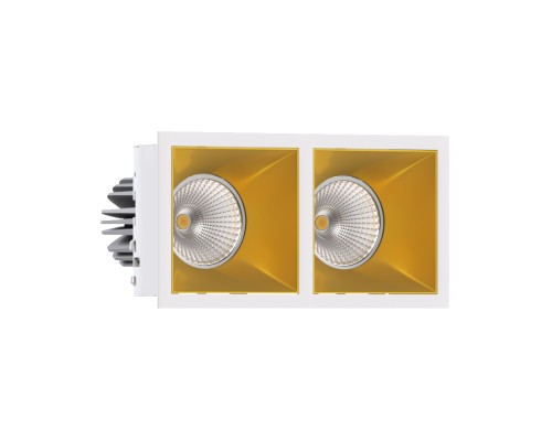 Встраиваемый светодиодный светильник Ledron RISE KIT 2 LED 3000K White-Gold