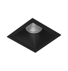 Встраиваемый светодиодный светильник Ledron RISE KIT 1 LED 3000K Black
