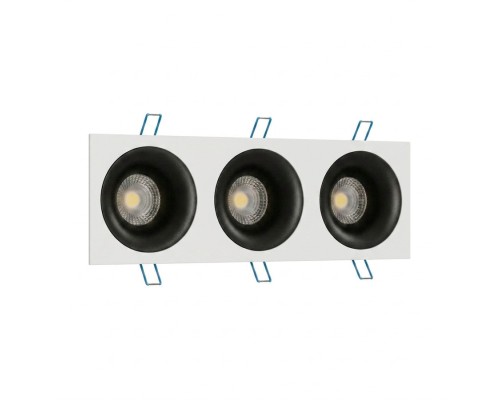 Встраиваемый светильник под сменную лампу Ledron AO1501091 SQ3 White-Black