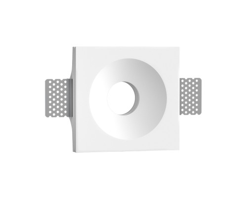 Встраиваемый гипсовый светильник под сменную лампу LUMI SQ1 115x120 D90