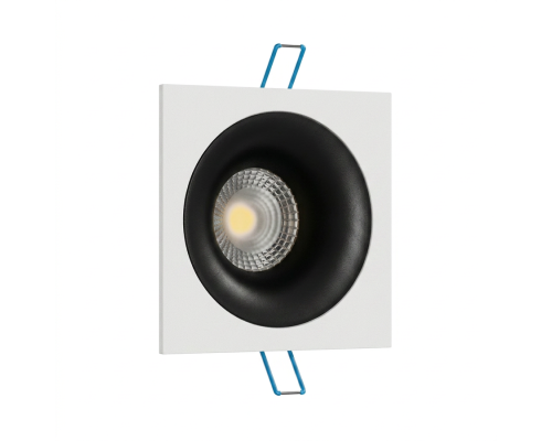 Встраиваемый светильник под сменную лампу Ledron AO1501091 SQ White-Black