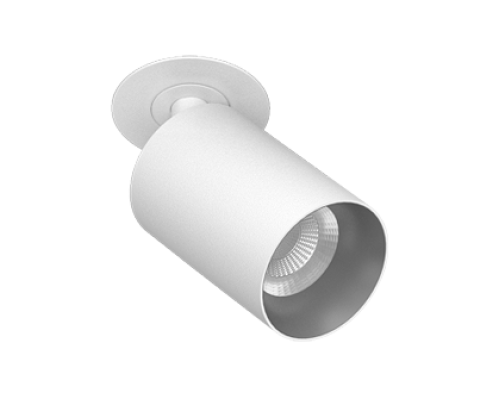 Встраиваемый поворотный светодиодный светильник Ledron SAGITONY R BASIC S60 White-Grey TRIAC