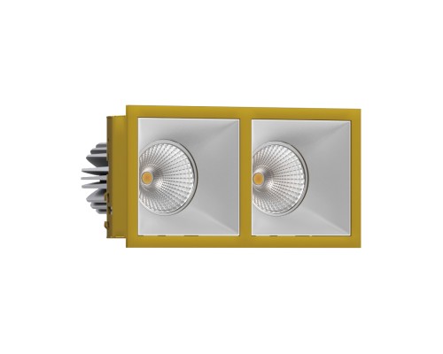 Встраиваемый светодиодный светильник Ledron RISE KIT 2 LED 4000K Gold-White