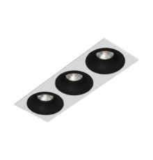 Встраиваемый светильник под сменную лампу Ledron AO1501091 SQ3 White-Black