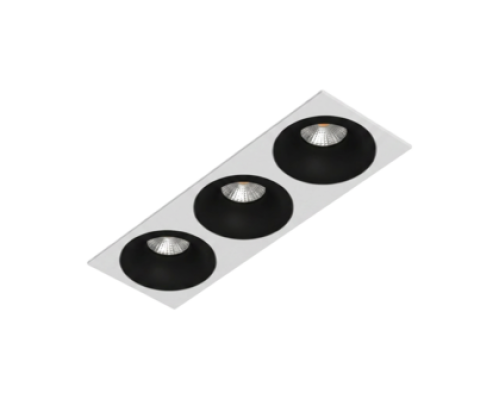 Встраиваемый светильник под сменную лампу Ledron AO1501091 SQ3 White-Black